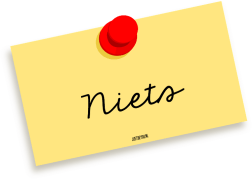 niets